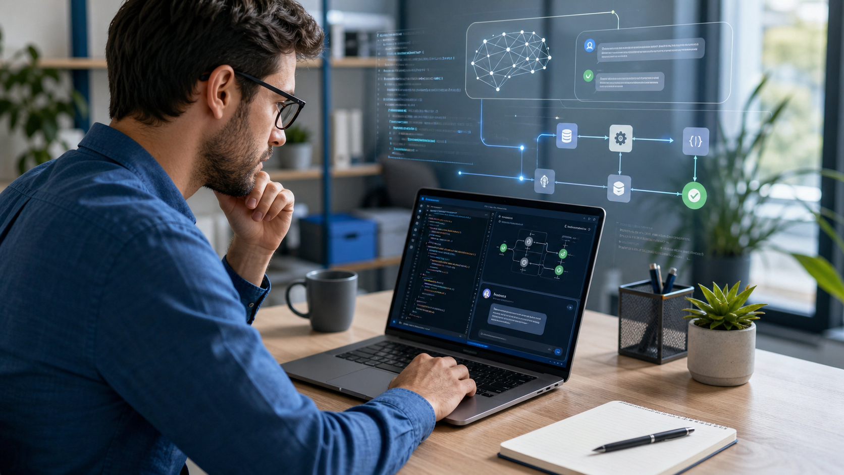 Automatización con Inteligencia Artificial y asistencia al desarrollo